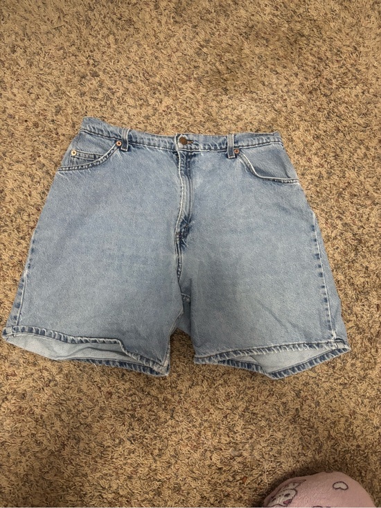 Levi's Pants - Vintage 1996 Levi’s 951 Relaxed Fit Orange Tag Denim Shorts — Women’s Size 14